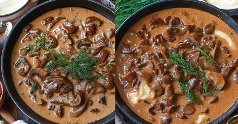 Russisches Rinderfilet Stroganoff