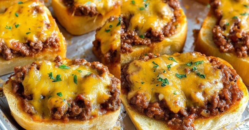 Texas Toast Sloppy Joes