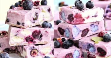 Vegane Frozen Yogurt Bars